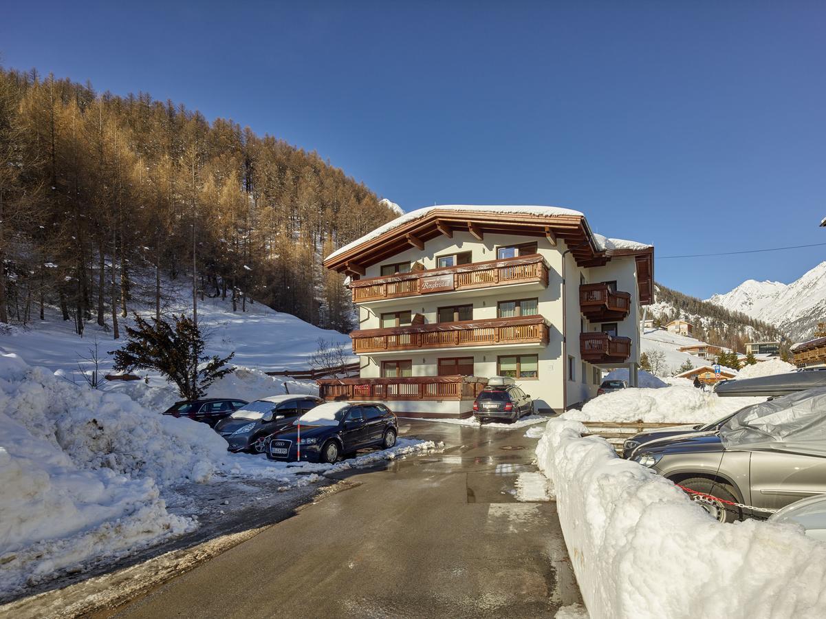 Appartement Gaestehaus Bergkristall Sölden Zewnętrze zdjęcie